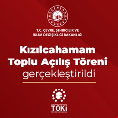 Kızılcahamam Toplu Açılış Töreni gerçekleştirildi