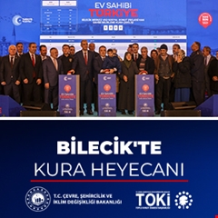 Bilecik'te Kura Heyecanı