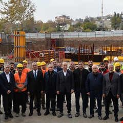 TOKİ Başkanı Bulut, Kahramanmaraş'ta incelemede bulundu