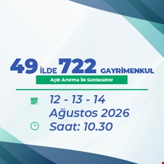 TOKİ, 49 İlde 722 arsayı açık artırmayla satacak
