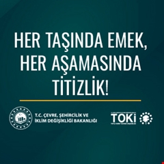 Her taşında emek, her aşamasında titizlik