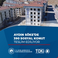Aydın Söke'de anahtar teslim heyecanı devam ediyor