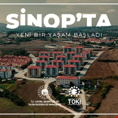 TOKİ, Sinop'a yeni yuvalar ve sosyal yaşam alanları kazandırdı