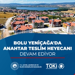 Bolu Yeniçağa'da anahtar teslim heyecanı devam ediyor