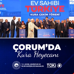 ​Çorum’da Kura Heyecanı