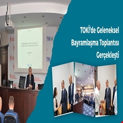 TOKİ’de geleneksel bayramlaşma