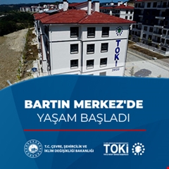 Bartın Merkez'de yaşam başladı