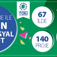 TOKİ'nin sosyal konut projesine 636 bin başvuru