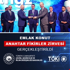 Emlak Konut Anahtar Fikirler Zirvesi gerçekleştirildi