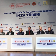 Yeni Motorlu Küçük Sanayi Sitesi Protokolü imzalandı
