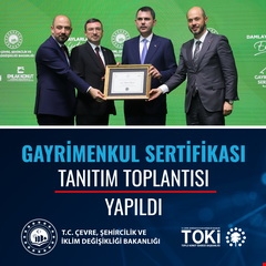 ​Gayrimenkul Sertifikası Tanıtım Toplantısı Yapıldı