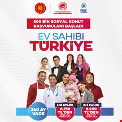 ​Yüzyılın Konut Projesi Başladı