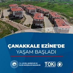 ​Çanakkale Ezine'de yaşam başladı
