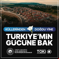 ​TOKİ’den 6 Şubat Yıldönümüne Özel Paylaşım: "Türkiye’min Gücüne Bak"