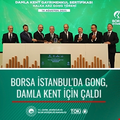 Borsa İstanbul'da Gong, Damla Kent İçin Çaldı